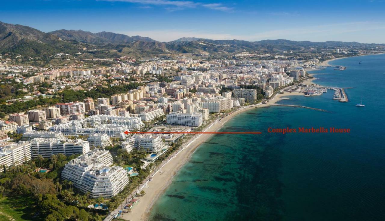 Marbella Center Beachfront With Private Patio Ngoại thất bức ảnh